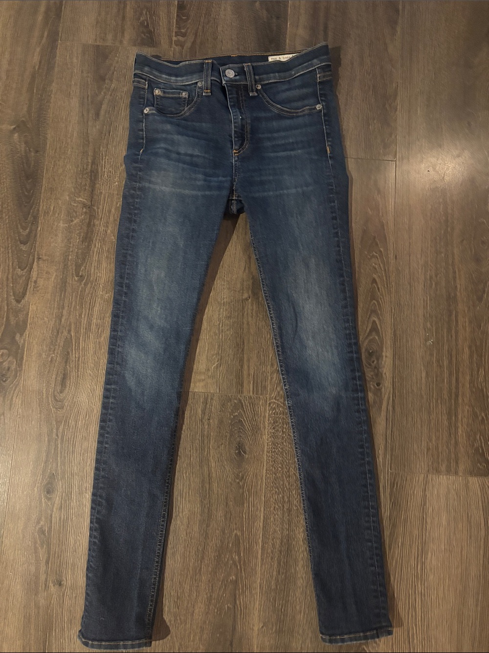 rag & bone Women's Medium Wash Skinny Jeans